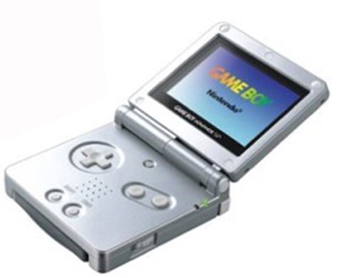 Game Boy Advance SP AGS-001 Console, Cool Silver, Discounted - CeX